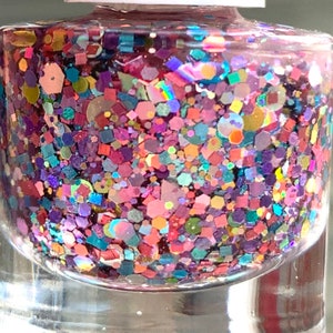 Bunny Bling - Handmade  Glitter Nail Polish - 10-Free, Vegan, Cruelty-Free