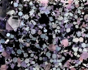 Rock Candy - Handmade  Glitter Nail Polish - 21-Free, Vegan, Cruelty-Free