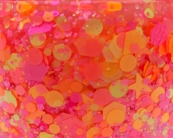 Sunshine Lollipops - Handmade  Glitter Nail Polish - 21-Free, Vegan, Cruelty-Free