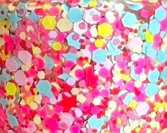 Beach Vibes - Handmade  Glitter Nail Polish - 21-Free, Vegan, Cruelty-Free