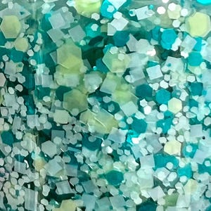 Water Baby - Handmade  Glitter Nail Polish - 21-Free, Vegan, Cruelty-Free