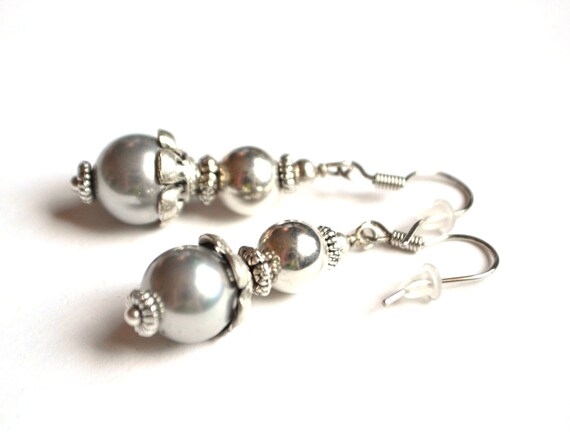 majorica grey pearls