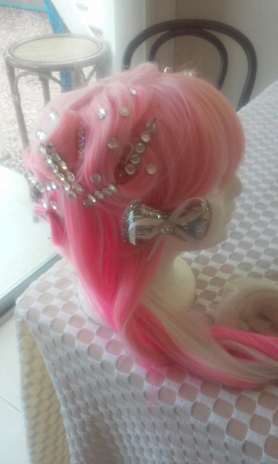 Pink Pincurl Fantasy Wig | Etsy