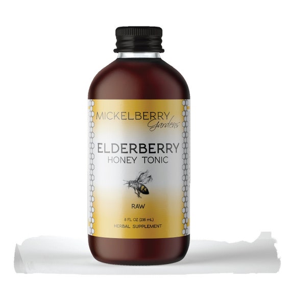 Elderberry Honey Tonic Etsy