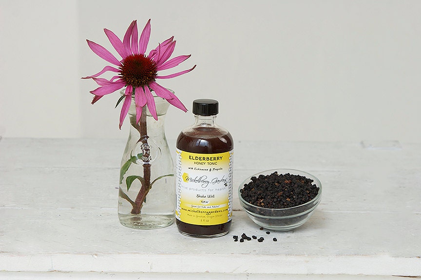 Elderberry Honey Tonic Etsy