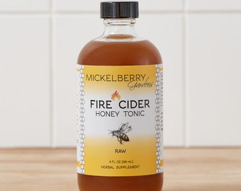 Fire Cider Honey Tonic