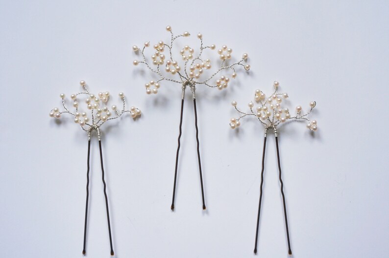 SET OF 2 HAIR PINS - CHERRIES