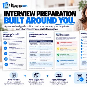 Personalised Interview Prep Guide | Tailored Questions & STAR Answers | Australian Recruiter | 75% OFF Launch Offer