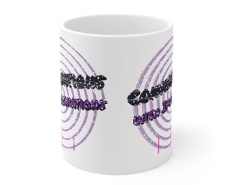 Conversations with Imaginations Graffiti Tag 11oz White Mug