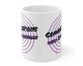Conversations with Imaginations Graffiti Tag 11oz White Mug