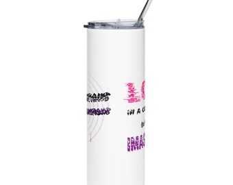 Lost in a Conversation With My Imagination 20oz Skinny Tumbler