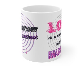 Lost in a Conversation With My Imagination 11oz White Mug