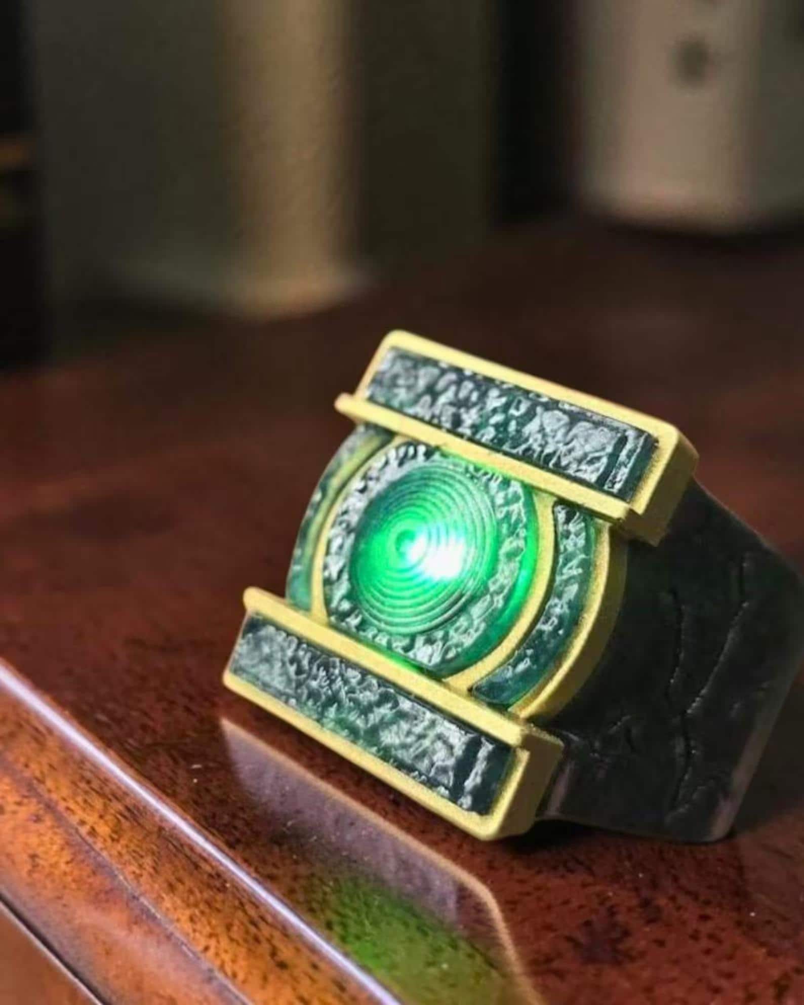 Green Lantern Keychain - Etsy