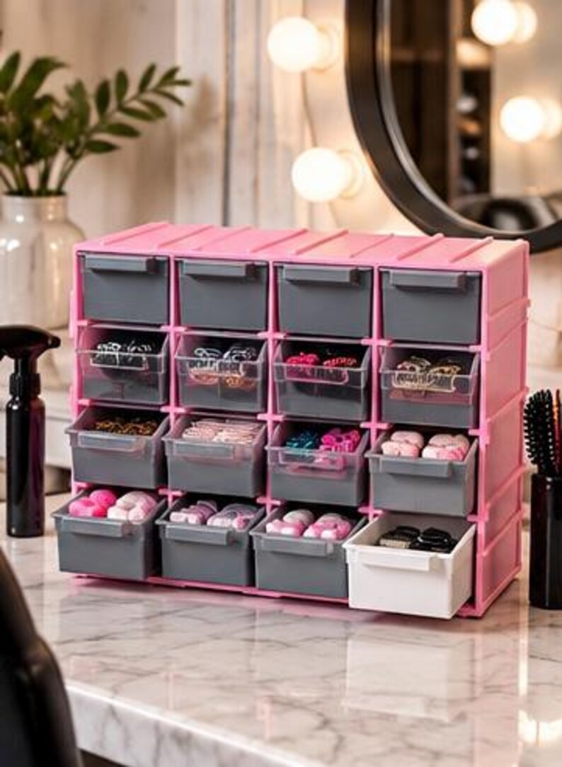 3D Printed Stackable Tool Organizer With 16 Drawers, Small Parts ...