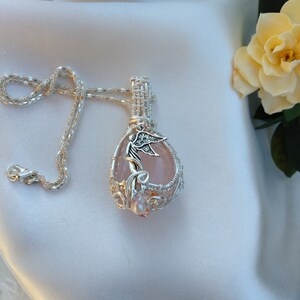 Angel Called Rose Pendant