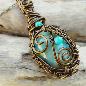 Bohemian Ocean Potion Pendant