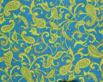 Denyse Schmidt CDDS002 Chicopee Paisley Red Corduroy Cotton Fabric By Yard