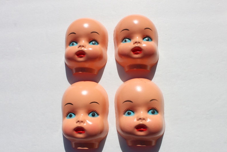 plastic doll heads for crafts