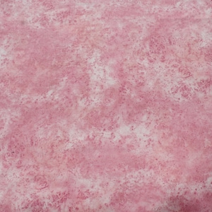 Vintage Baby Pink Abstract Tie Dye Style Cotton Fabric by the Half Yard