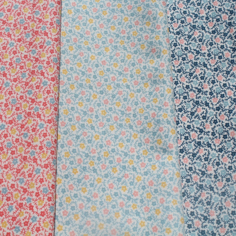 Small Flower Fabric - Etsy