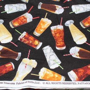 Selvage marked Timeless Treasures Fabrics of Soho LLC.  Patt#Food-C 6998.