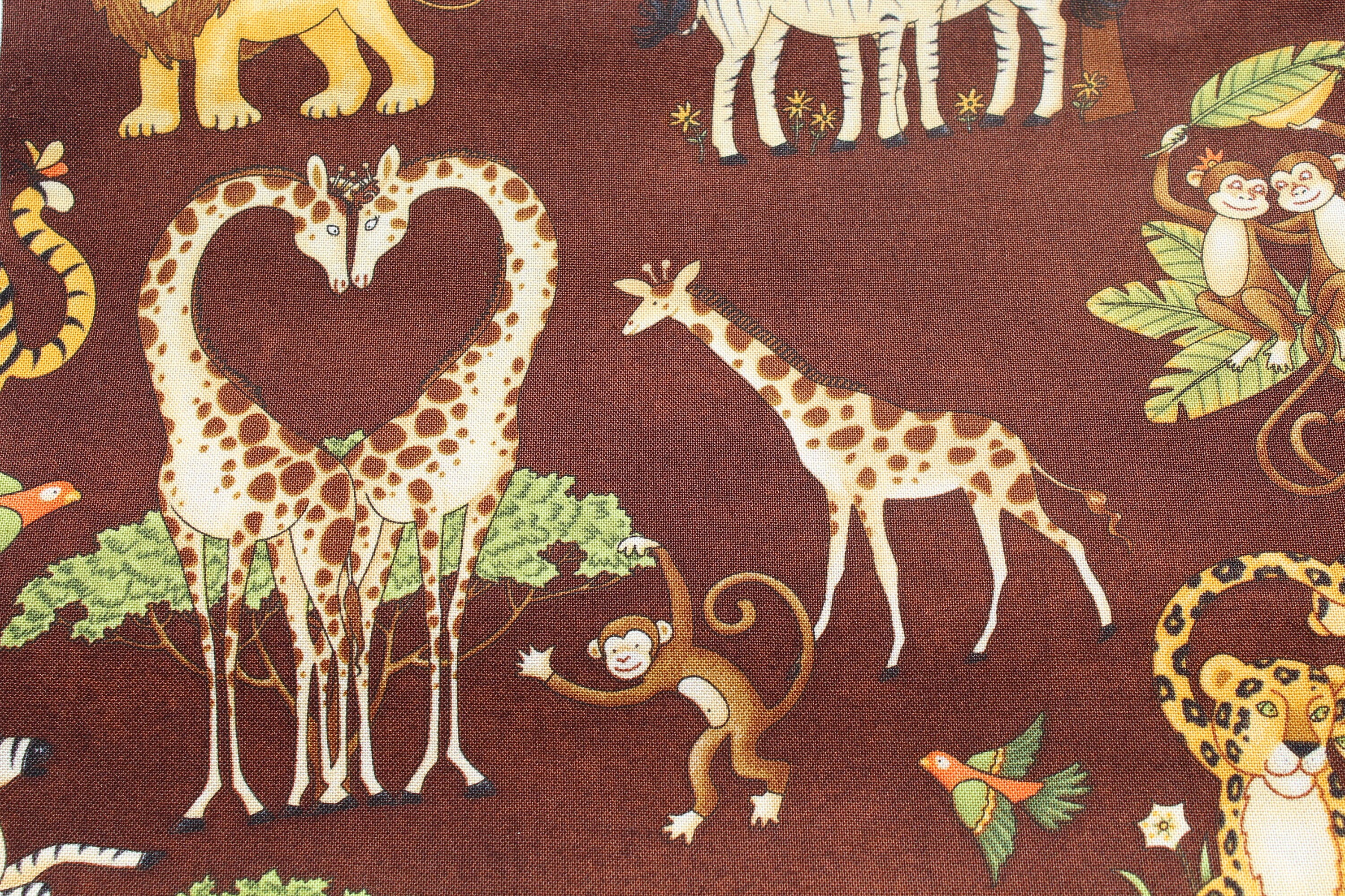 African Safari Animal Cotton Fabric by the yard Debbie Mumm Etsy