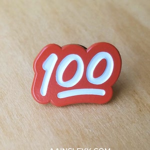 100 Emoji Mini Pin