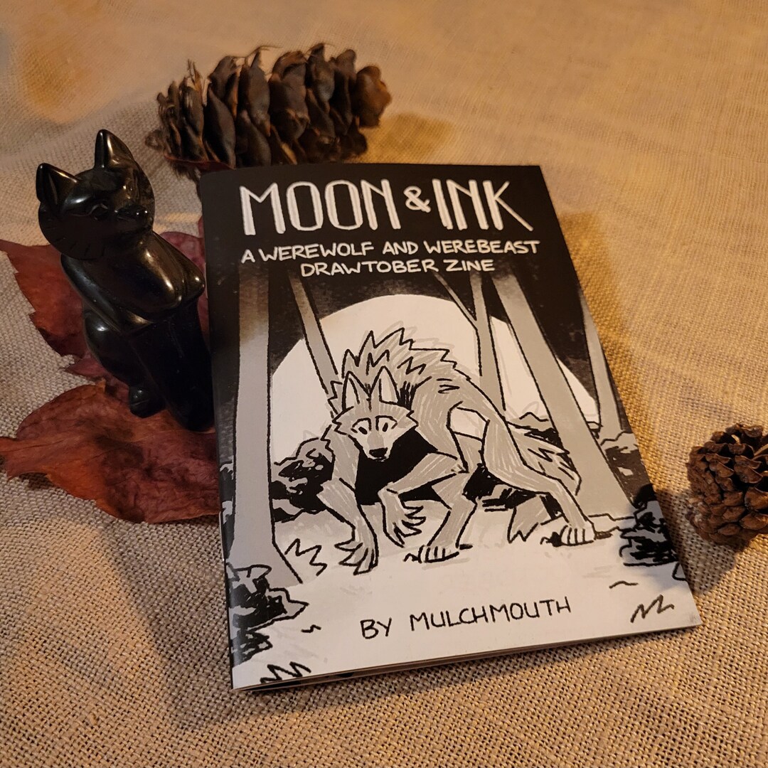 Moon & Ink A Werewolf and Werebeast Sketchtober Zine - Etsy