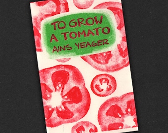 Wie man eine Tomate Mini Zine anbaut