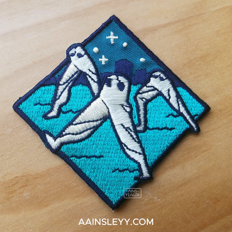 Fresno Night Crawler Iron On Patch