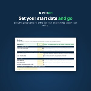 Inventory Tracker Spreadsheet for Small Business, Inventory Management Template, Excel & Google Sheets, Reorder Alerts image 4