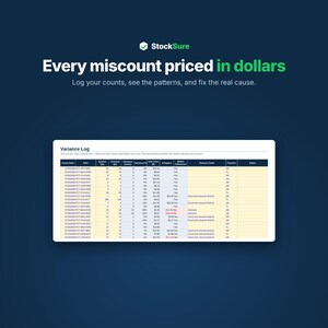 Inventory Tracker Spreadsheet for Small Business, Inventory Management Template, Excel & Google Sheets, Reorder Alerts image 8