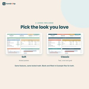 Monthly Budget Spreadsheet | Budget Planner & Spending Tracker | Excel and Google Sheets imagen 7
