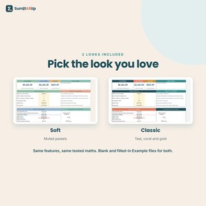 Moving Budget Spreadsheet Australia | Bond & Rent in Advance Calculator, Moving Costs Checklist for Renters | Excel and Google Sheets zdjęcie 6