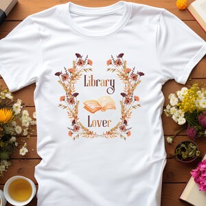 Library Lover Shirt, Book Lover, Librarian, Back to School