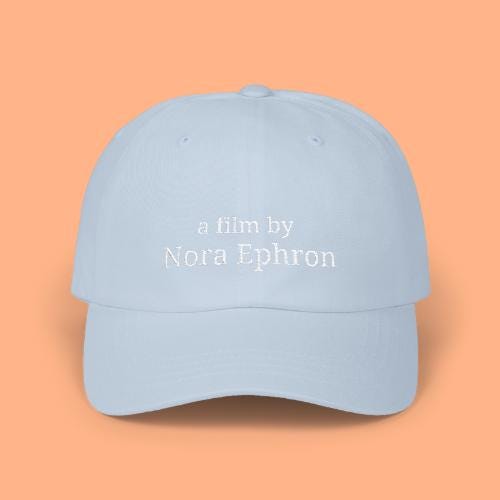 Nora Ephron Cap - Etsy