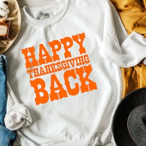 You&#39;ve Got Mail Happy Thanksgiving Back Sweatshirt, Nora Ephron