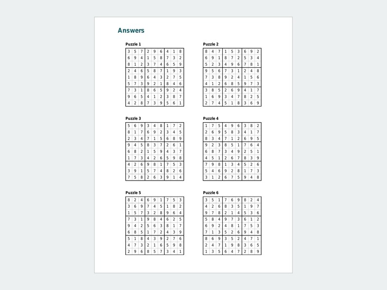 Sum Sudoku Pack 2, 48 Puzzles, 3 Levels, Answers (PDF Download) image 3