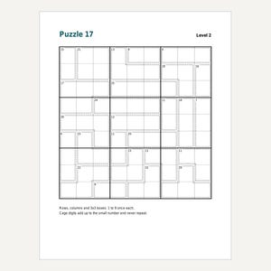 Sum Sudoku Pack 2, 48 Puzzles, 3 Levels, Answers (PDF Download) image 5