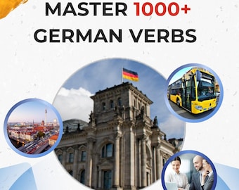 Meistere über 1000 deutsche Verben – Der clevere Weg