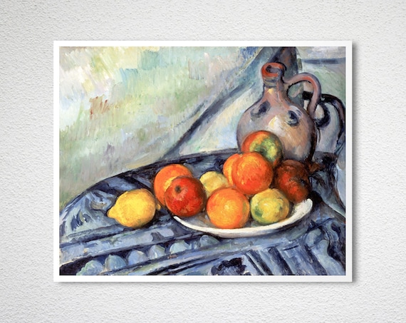 60cm*50cm画家ポール・セザンヌ模写油絵果物 肉筆 60cm*50cm画家ポール・セザンヌ模写油絵果物 肉筆 - メルカリ