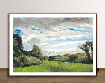 Van Gogh 'In the Dunes' Fine Art Impressionist Print