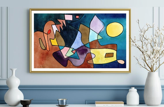 Paul Klee Print: Dramatic Landscape Expressionist Art - Etsy