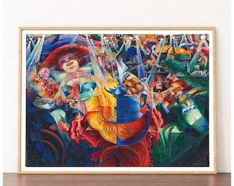 The Laugh by Umberto Boccioni Fine Art Print