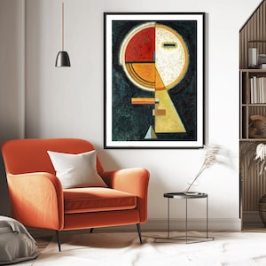 Unstable Compensation (Unfester Ausgleich) by Wassily Kandinsky Fine Art Print - Abstract Kandinsky Art / Gift Idea / Wall Decor