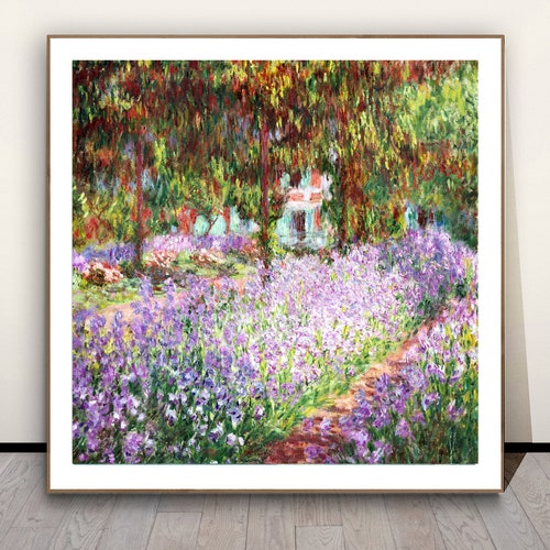 11x14 Les Jardin Provence Lavender Wall Art Canvas Print 