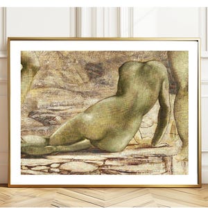 La morte di Medusa di Edward Burne Jones Stampa artistica - Stampa mitologica / Idea regalo / Decorazione murale