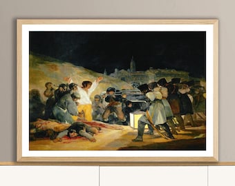 The Third of May by Goya Fine Art Print: Figurative Poster
