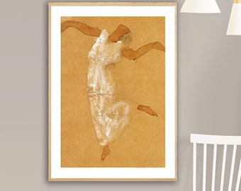 Isadora Duncan by Auguste Rodin Fine Art Print -  Vintage Celebrity Poster / Gift Idea / Wall Decor