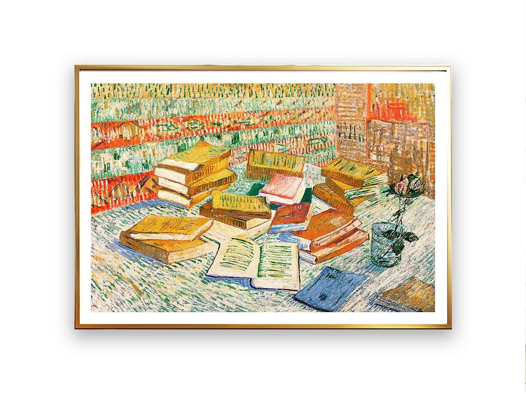 Vincent van Gogh ファン・ゴッホ、『パリの小説』 il_1080xN.7195081104_4isl.jpg